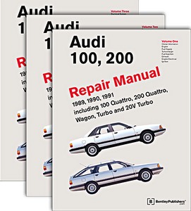 Book: Audi 100, 200 (1989-1991) (USA) - Bentley Repair Manual 