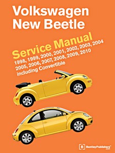 Książka: VW New Beetle, including Convertible - gasoline and diesel (1998-2010) (USA) - Bentley Service Manual 