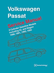 Boek: Volkswagen Passat (B3) - 4 cylinder Gasoline Models (1990-1993) (USA) - Bentley Service Manual 