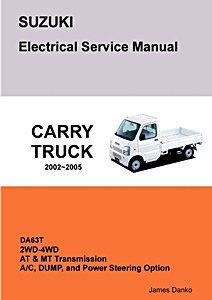 Suzuki Carry DA63T (2002-2005) - 2WD and 4WD - Electrical Service Manual & Diagrams