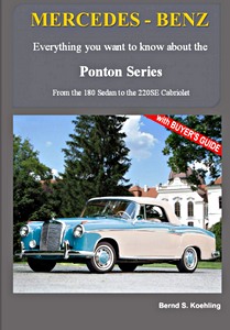 Book: Mercedes-Benz Ponton Series - From the 180 Sedan to the 220 SE Cabriolet 