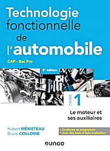 Book: Technologie fonctionnelle de l'automobile (Tome 1)