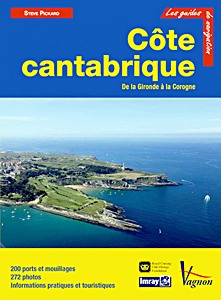 Livre : Côte Cantabrique - De la Gironde à la Corogne (Guide Imray Vagnon)