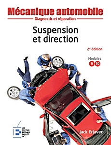 Livre : Suspension et direction - Mécanique automobile : diagnostic et réparation