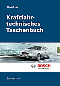 Boek: Kraftfahrtechnisches Taschenbuch (29. Auflage, 2018)