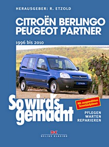 Książka: [SW 161] Citroen Berlingo / Peugeot Partner (96-10)