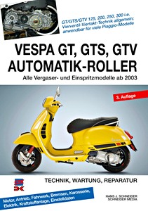 Boek: Vespa GT, GTS, GTV - 125-300 ccm (ab 2003)