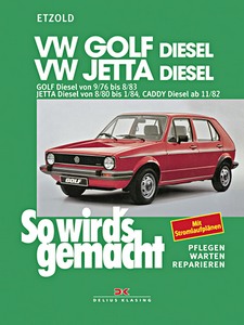 Boek: [SW 009] VW Golf (9/1976-8/1983) - Diesel