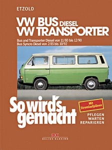 Boek: [SW 035] VW Bus + Transporter Diesel (11/80-12/90)