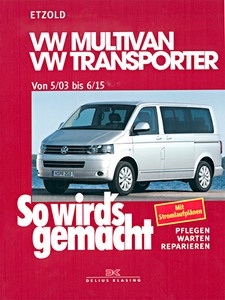 Boek: [SW 134] VW Multivan / Transporter T5 (5/03-6/15)