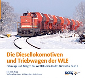Livre: Die Diesellokomotiven und Triebwagen der WLE (2)