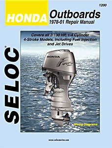 Buch: Honda 4-Stroke Outboards (1978-2001) - Repair Manual - All 2-130 HP Models 
