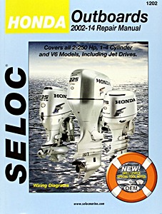 Buch: Honda 4-Stroke Outboards (2002-2014) - Repair Manual - All 2-250 HP Models 