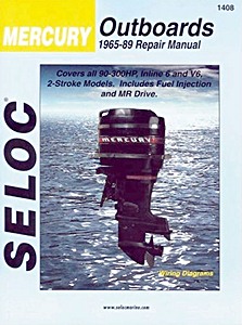 Boek: Mercury 2-Str O/B (1965-1989) - WSM - 90-300 HP