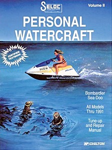 Boek: Bombardier Sea-Doo Personal Watercraft (1988-1991) - Tune-up and Repair Manual 