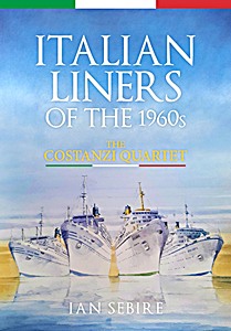 Umschlag Buch Italian Liners of the 1960s - The Costanzi Quartet