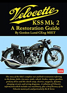 Boek: Velocette KSS Mk2 - A Restoration Guide