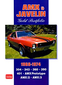 Livre: AMX & Javelin (1968-1974) - Brooklands Gold Portfolio