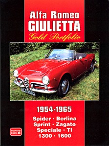 Buch: Alfa Romeo Giulietta (1954-1965) - Brooklands Gold Portfolio