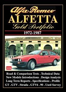 Book: Alfa Romeo Alfetta (1972-1987) - Brooklands Gold Portfolio