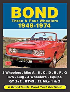 Boek: Bond Three & Four Wheelers 1948-1974 - Brooklands Road Test Portfolio