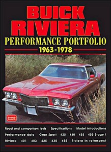 Książka: Buick Riviera (1963-1978) - Brooklands Performance Portfolio