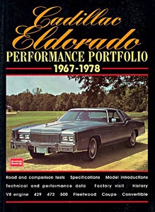 Book: Cadillac Eldorado (1967-1978) - Brooklands Performance Portfolio