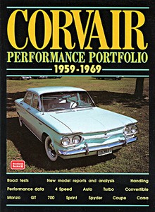 Book: Chevrolet Corvair 1959-1969 - Brooklands Performance Portfolio