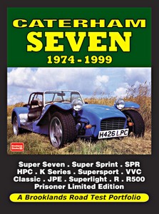 Boek: Caterham Seven (1974-1999) - Brooklands Road Test Portfolio