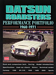 Book: Datsun Roadsters (1960-1971) - Brooklands Performance Portfolio