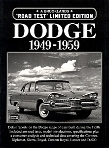 Boek: Dodge (1949-1959) - Brooklands Portfolio