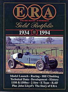 Boek: ERA (1934-1994) - Brooklands Gold Portfolio