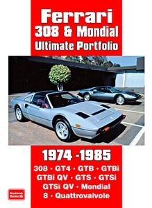 Book: Ferrari 308 & Mondial (1974-1985) - Brooklands Ultimate Portfolio
