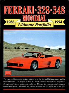 Book: Ferrari 328, 348, Mondial (1986-1994) - Brooklands Ultimate Portfolio