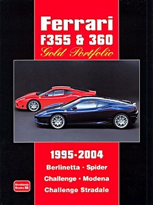Book: Ferrari F355 & 360 (1995-2004) - Brooklands Gold Portfolio