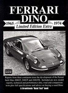 Book: Ferrari Dino (1965-1975) - Brooklands Portfolio