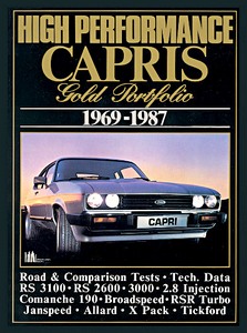 Book: High Performance Capris (1969-1987) - Brooklands Gold Portfolio