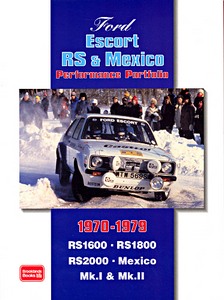 Boek: Ford Escort RS & Mexico (1970-1979) - Brooklands Performance Portfolio