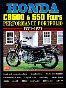 Boek: Honda CB500 & 550 Fours 71-77