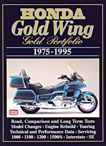 Livre : Honda Gold Wing (1975-1995) - Brooklands Gold Portfolio