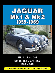 Livre: Jaguar Mk 1 & Mk 2 (1955-1969) - Brooklands Road Test Portfolio