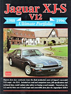 Livre : Jaguar XJ-S V12 (1988-1996) - Brooklands Ultimate Portfolio