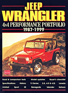 Book: Jeep Wrangler 4x4 (1987-1999) - Brooklands Performance Portfolio