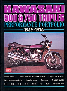 Książka: Kawasaki 500 & 750 Triples 69-76
