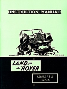[4343] L/Rover Series 1 & II Diesel - Instr Manual