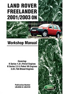 Boek: [LRL0350] L/Rover Freelander (01/03-2006) WSM
