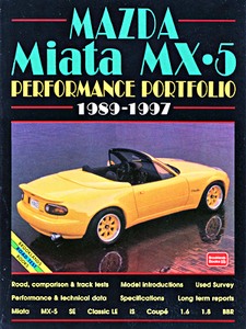 Boek: Mazda Miata MX-5 (1989-1997) - Brooklands Performance Portfolio