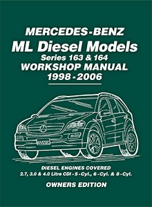 Boek: [OE] MB ML Diesel WSM (W163/W164) (1998-2006)
