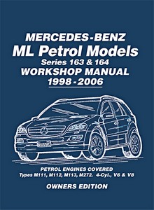 Boek: [OE] MB ML Petrol WSM (W163/W164) (1998-2006)