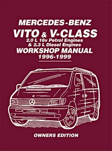 Brooklands vraagbaak voor onderhoud en reparatie van de Mercedes-Benz Vito en V klasse ((W638)